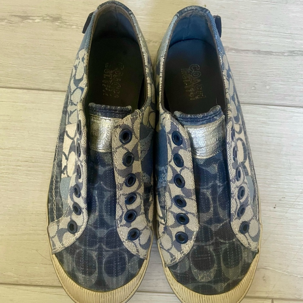 Vintage Y2K Coach Slip-On Sneakers